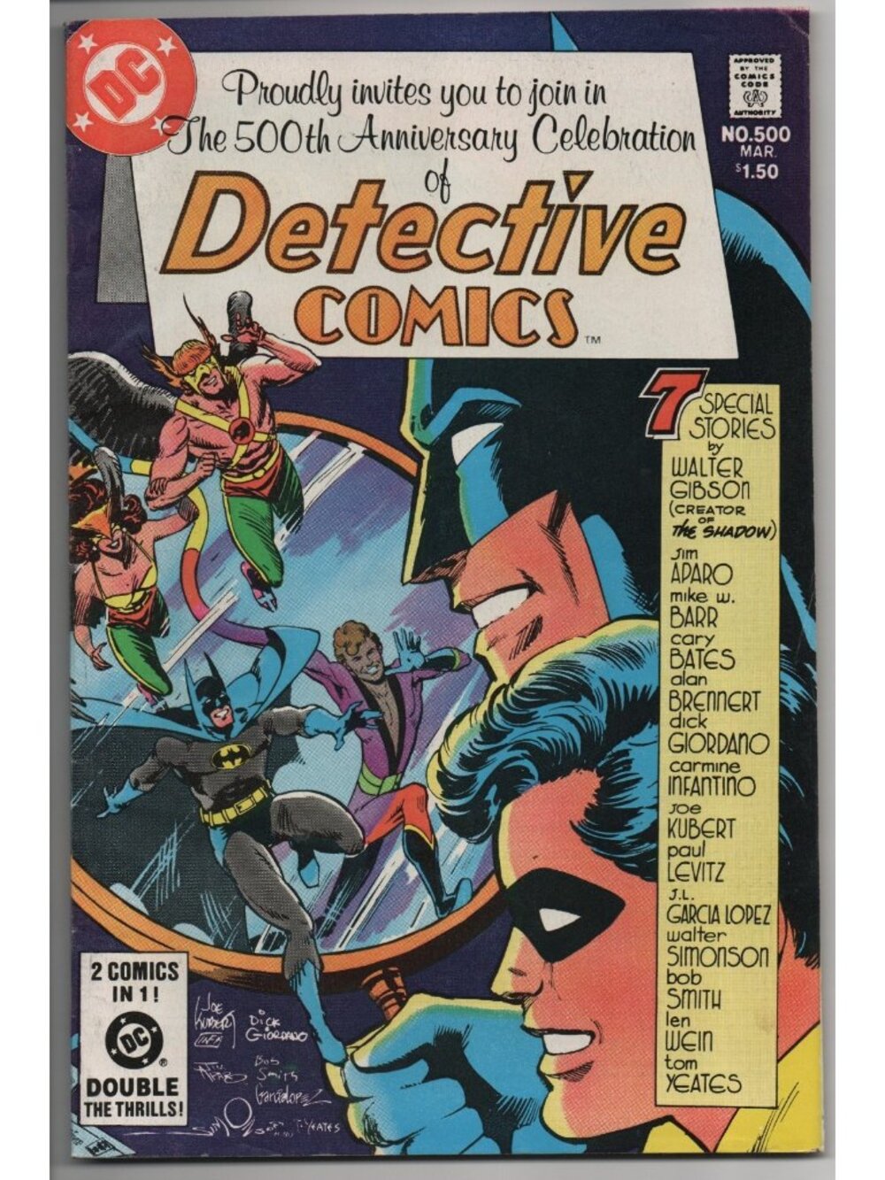 Detective Comics 500 DC Comics 1981 FN- 5.5 Batman 500th Anniversary
